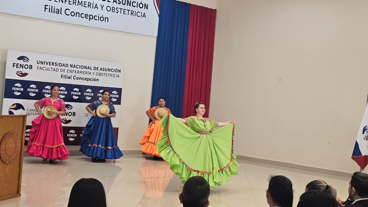El elenco artístico "Cuerpo y Alma" representó a la FHCE-UNC en acto conmemorativo de la FENOB-UNA F