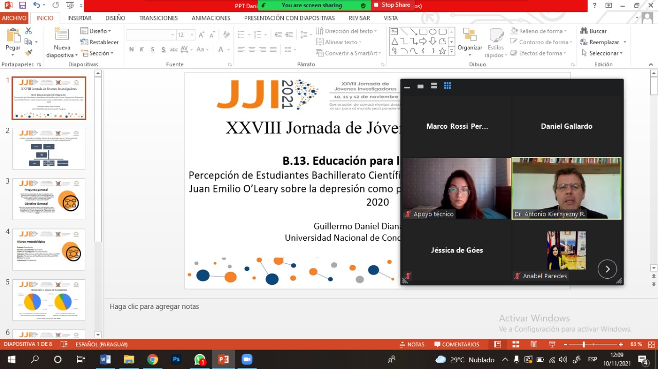 En este momento estás viendo Participación de Estudiantes en la  XXVIII Jornada de Jóvenes Investigadores de AUGM